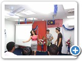 Student performing